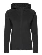 Onpcara Ls Hood Zip Swt Jck Noos Sport Sweatshirts & Hoodies Hoodies Black Only Play