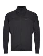 Prelight Fz M Sport Sweatshirts & Hoodies Fleeces & Midlayers Black Jack Wolfskin