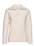 Florence Ls Roll Neck Sport Sweatshirts & Hoodies Fleeces & Midlayers Beige Daily Sports