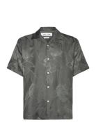 Emerson X Shirt 14751 Designers Shirts Short-sleeved Grey Samsøe Samsøe