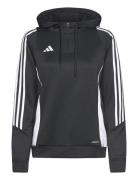 Tiro24 Trhoodw Sport Sweatshirts & Hoodies Hoodies Black Adidas Performance