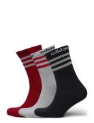Crew Sock 3Pp Sport Socks Regular Socks Multi/patterned Adidas Originals