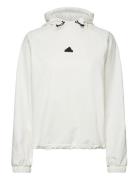 W C Esc Q1 Hd Sport Sweatshirts & Hoodies Hoodies White Adidas Sportswear