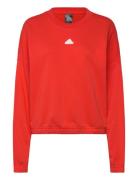 Dance Swt Sport Sweatshirts & Hoodies Sweatshirts Red Adidas Sportswear
