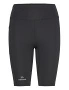 Nwllean Hw Pocket Tight Shorts W Sport Shorts Cycling Shorts Black Newline