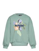 Hmlterra Sweatshirt Sport Sweatshirts & Hoodies Sweatshirts Blue Hummel
