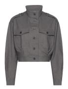 Tradition Shirt Jacket Outerwear Jackets Light-summer Jacket Grey Second Female