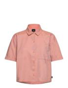 Mcmillan Ss Top Tops Shirts Short-sleeved Coral VANS