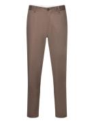 Slh196-Straight Gibson Chino Noos Bottoms Trousers Formal Brown Selected Homme