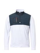 Mens Hoylake Thermo Midlayer Sport Sweatshirts & Hoodies Fleeces & Midlayers White Abacus