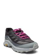 Women's Moab Speed Gtx - Monument Sport Sport Shoes Outdoor-hiking Shoes Grey Merrell