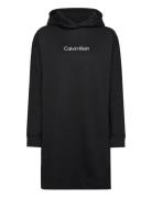 Hero Logo Hoodie Dress Tops Sweatshirts & Hoodies Hoodies Black Calvin Klein