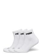 Puma Unisex Cushi D Next Quarte Sport Socks Regular Socks White PUMA