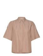 Esrikka Ss Shirt Tops Shirts Short-sleeved Multi/patterned Esme Studios