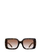 Pcmyrtle M Sunglass Box Accessories Sunglasses D-frame- Wayfarer Sunglasses Brown Pieces