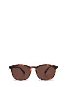 Sean Accessories Sunglasses D-frame- Wayfarer Sunglasses Brown MessyWeekend