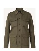 Raven Lyocell Blend Country Jacket Outerwear Jackets Light-summer Jacket Green Lexington Clothing