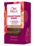 Wella Professionals Color Touch Pure Naturals Medium Blonde 7/0 130 Ml Beauty Women Hair Care Color Treatments Nude Wella Professionals