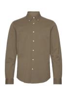 Eddie Pique Shirt - Slim Fit Designers Shirts Casual Green Morris