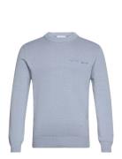 Grand Cerf Tutto Bene Designers Knitwear Round Necks Blue Maison Labiche Paris