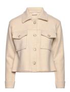 Betta Merino Jacket Outerwear Jackets Light-summer Jacket Beige Ella&il