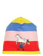 Pippi Stripe Beanie Accessories Headwear Hats Beanie Multi/patterned Martinex
