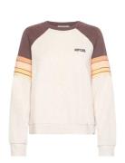 Surf Revival Raglan Crew Sport Sweatshirts & Hoodies Sweatshirts Cream Rip Curl