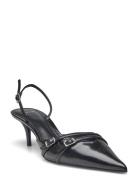 Slingback Heeled Shoes With Buckle Shoes Heels Pumps Sling Backs Black Mango