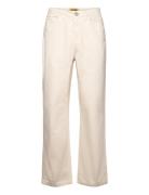 5 Pocket Work Pant Bottoms Jeans Relaxed Cream Superdry