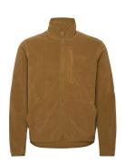 Fleece Zip Jacket Tops Sweatshirts & Hoodies Fleeces & Midlayers Beige GANT