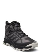 Women's Speed Eco Mid Wp - Charcoal Sport Sport Shoes Outdoor-hiking Shoes Black Merrell