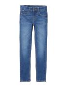 Nkfpolly Skinny Jeans 1013-Te Ft Bottoms Jeans Skinny Jeans Blue Name It
