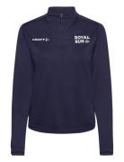 Evolve 2.0 Half Zip W Sport Sweatshirts & Hoodies Fleeces & Midlayers Navy Craft