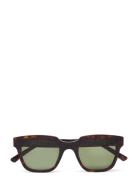 Giusto 3627 Green Accessories Sunglasses D-frame- Wayfarer Sunglasses Brown RetroSuperFuture
