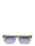 Victor Accessories Sunglasses D-frame- Wayfarer Sunglasses Cream Komono