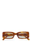 Sunset Green Accessories Sunglasses D-frame- Wayfarer Sunglasses Brown Corlin Eyewear