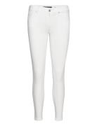 New Luz Trousers Skinny Hyperflex Colour Xlite Bottoms Jeans Skinny White Replay