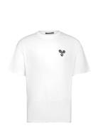Hale Logo Patch T-Shirt Designers T-Kortærmet Skjorte White J. Lindeberg