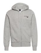 Nb Classic Core Full Zipper Sport Sweatshirts & Hoodies Hoodies Grey New Balance