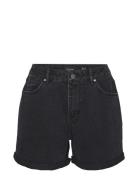 Vmzuri Hr Loose Denim Shorts Mix Ga Noos Bottoms Shorts Denim Shorts Black Vero Moda