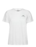 Ua Vanish Energy Ss 2.0 Sport T-shirts & Tops Short-sleeved White Under Armour