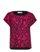 Sicily Tshirt Tops T-shirts & Tops Short-sleeved Pink InWear