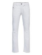 Thommer-J Jjj Trousers Bottoms Jeans Regular Jeans White Diesel