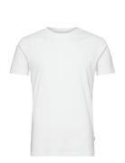 Sdrock Ss Tops T-Kortærmet Skjorte White Solid