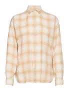 Ls Rmsy St-Long Sleeve-Shirt Tops Shirts Long-sleeved Cream Polo Ralph Lauren