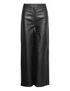 Ilya Pants Bottoms Trousers Leather Leggings-Bukser Black Lovechild 1979