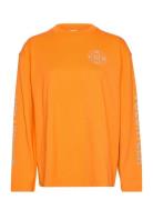 W. Spectre Thermal Longsleeve Tops T-shirts & Tops Long-sleeved Orange HOLZWEILER
