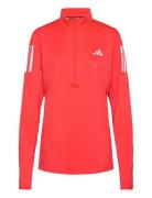 Otr 1/4 Zip Sport Sweatshirts & Hoodies Sweatshirts Coral Adidas Performance