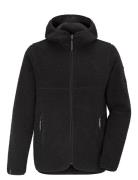 Bror Usx Fz 3 Tops Sweatshirts & Hoodies Fleeces & Midlayers Black Didriksons