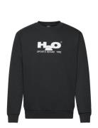 Logo Sweat O'neck Tops Sweatshirts & Hoodies Sweatshirts Navy H2O